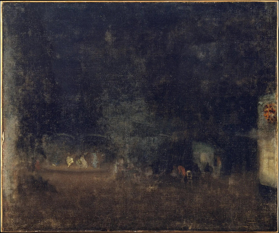 Nachtstück in Grün und Gold - James Abbott McNeill Whistler