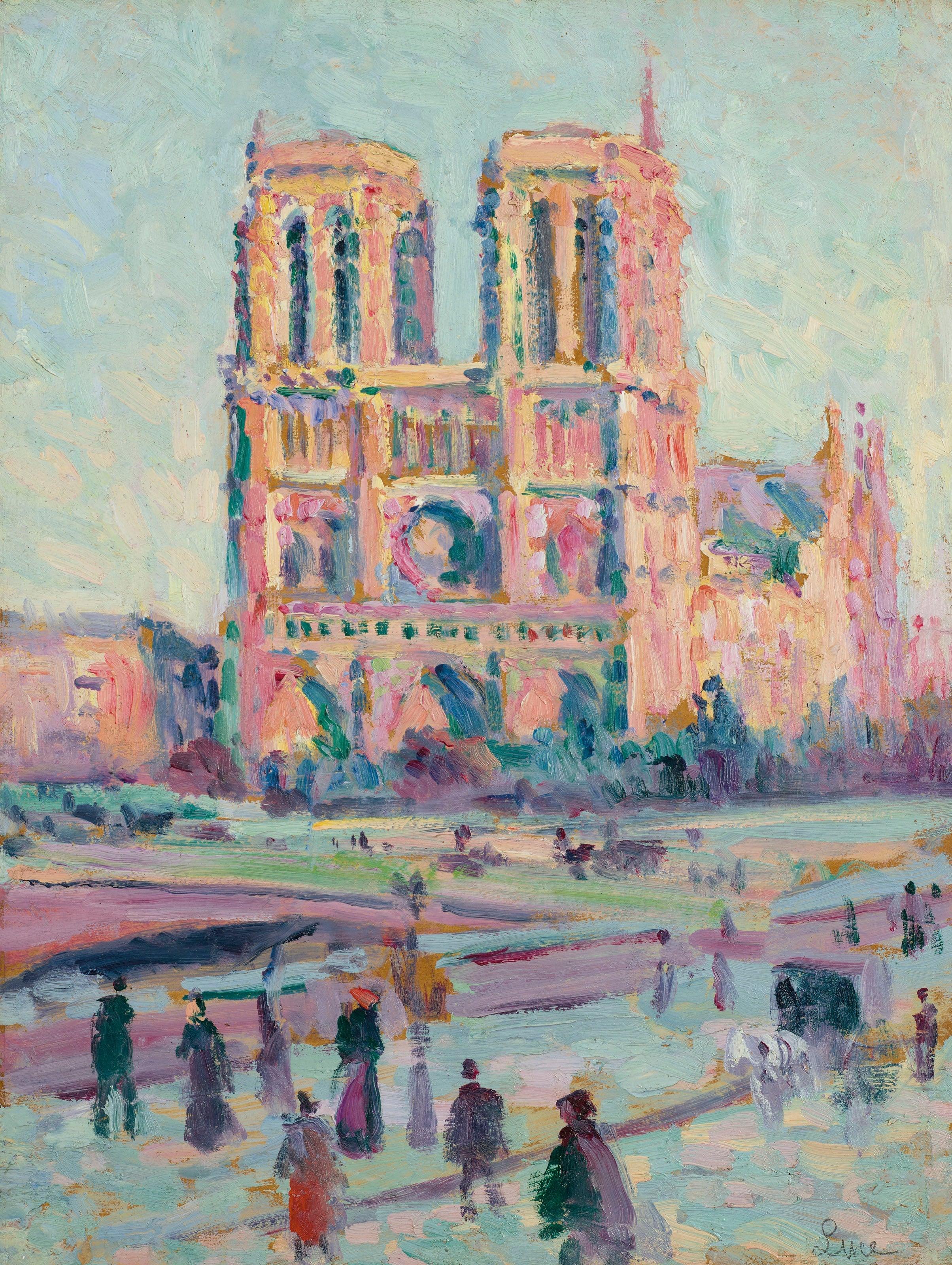 Notre-Dame de Paris - Maximilien Luce - Alpha Reproduction