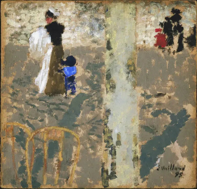 Nanny und Kind in Matrosenanzug - Édouard Vuillard