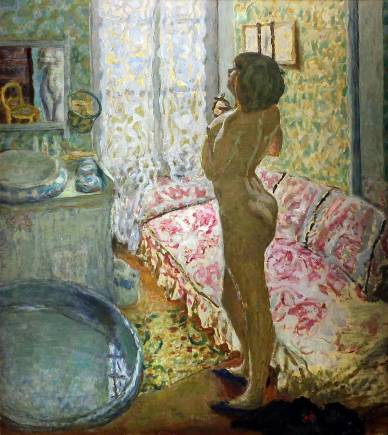 Akt im Gegenlicht - Pierre Bonnard