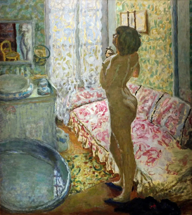 Akt im Gegenlicht - Pierre Bonnard
