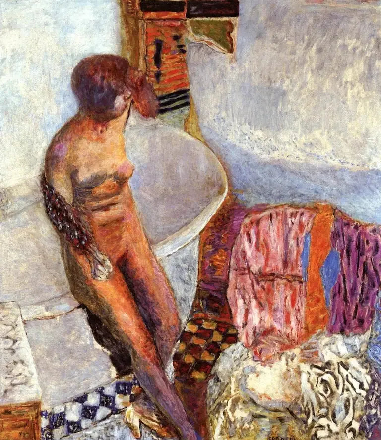 Akt in der Badewanne - Pierre Bonnard