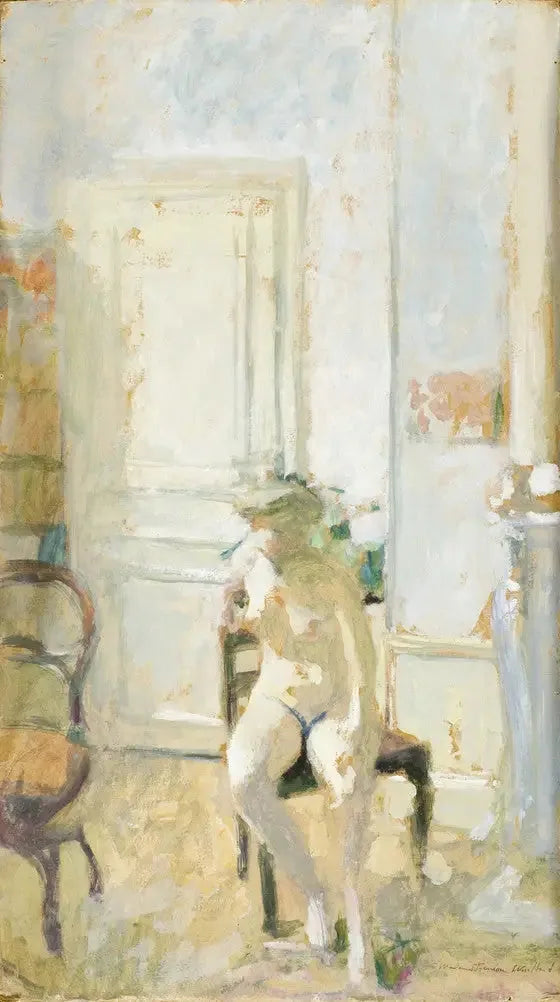 Nu à la chaise - Édouard Vuillard