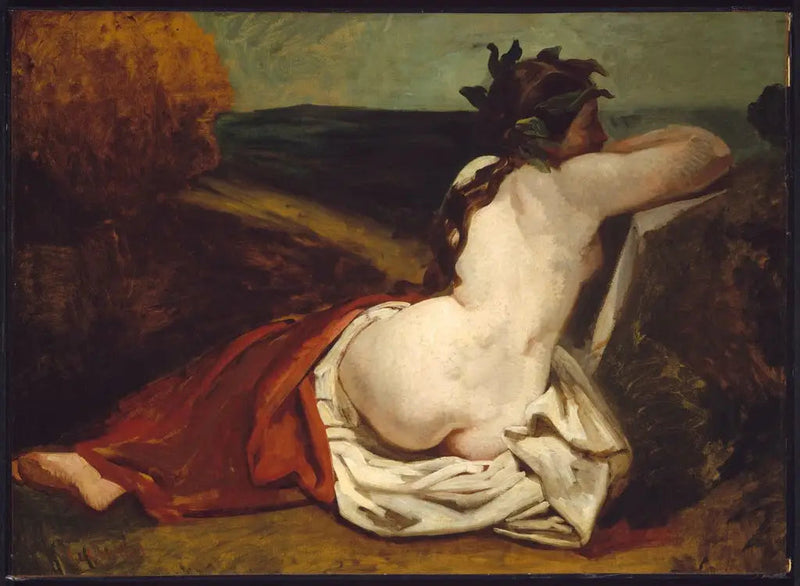Langes Nuss - Gustave Courbet