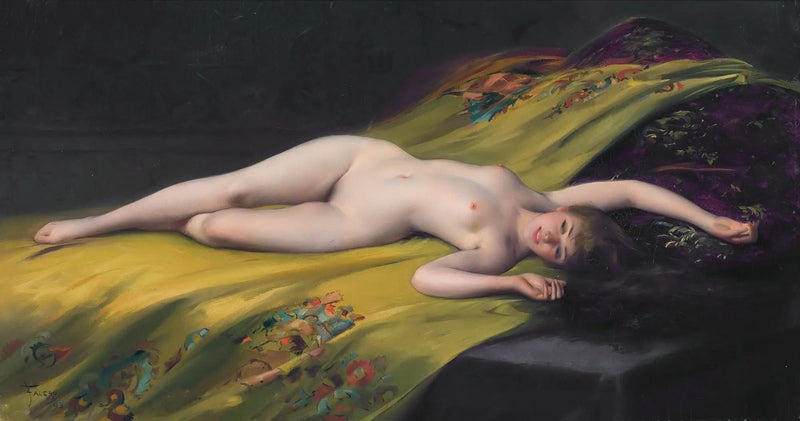 Nu liegend - Luis Ricardo Falero