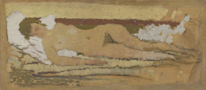 Liegender Akt - Pierre Bonnard
