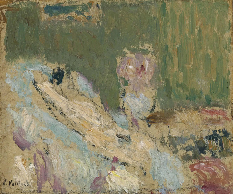 Nu liegend auf einem Sofa - Édouard Vuillard