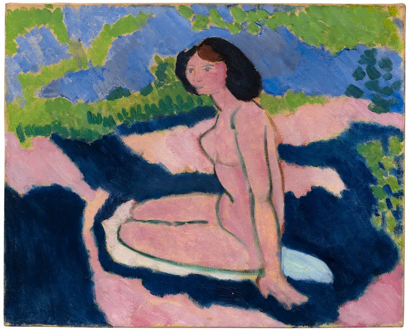 Nu sitzend - Henri Matisse