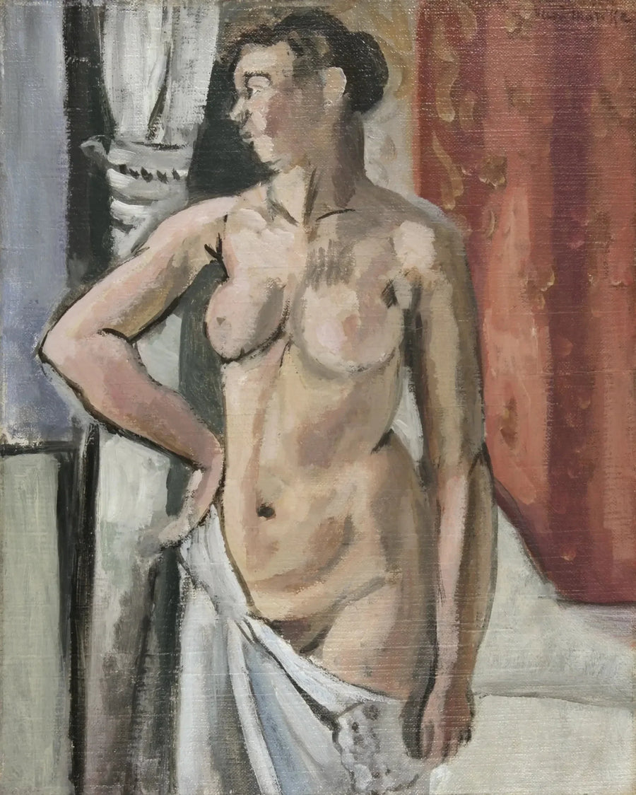 Akt mit Draperie - Henri Matisse