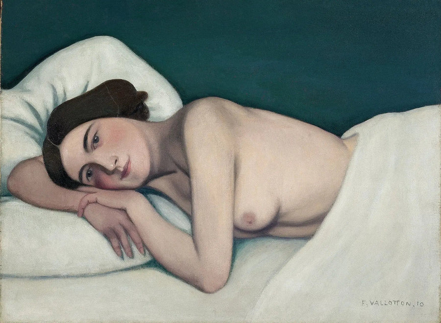 Nur im Bett - Félix Vallotton