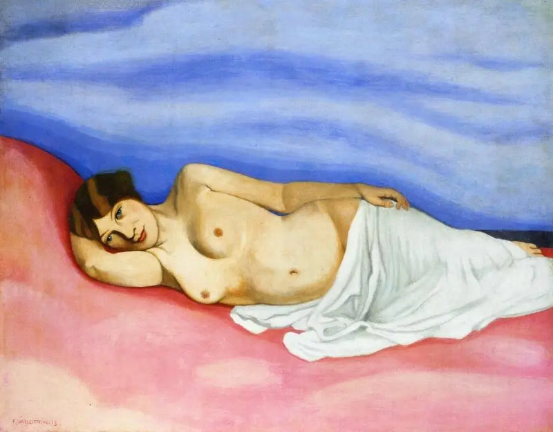 Nu im Bett - Félix Vallotton
