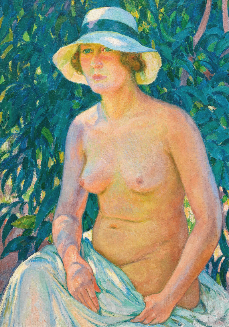 Nur in Panama, von vorne - Théodore van Rysselberghe