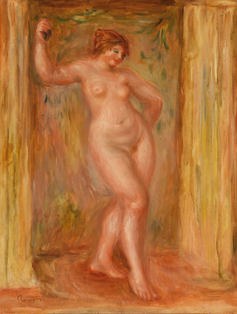 Akt mit Kastagnetten - Pierre-Auguste Renoir