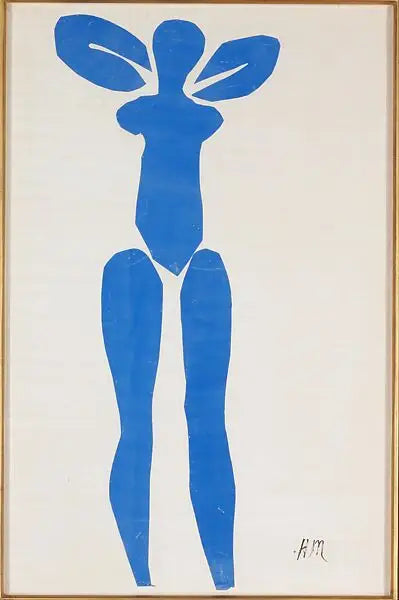 Stehender blauer Akt - Henri Matisse