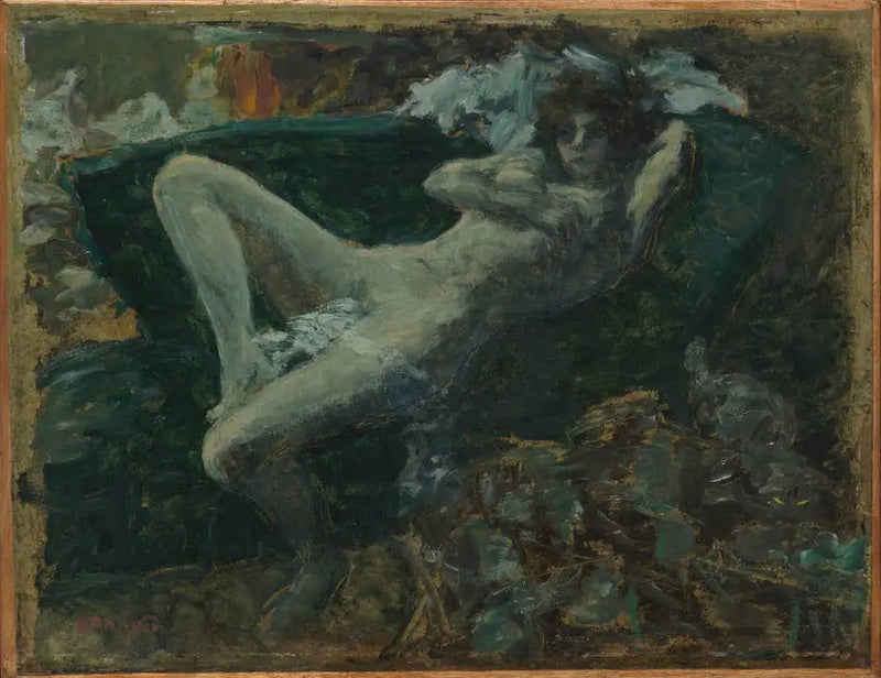 Blauer Akt - Pierre Bonnard