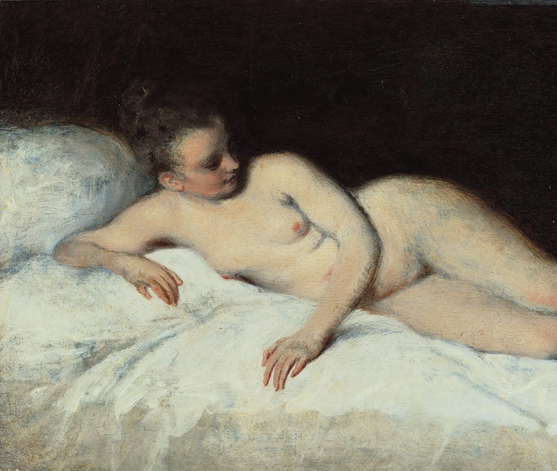 Nu liegend - Antoine Watteau