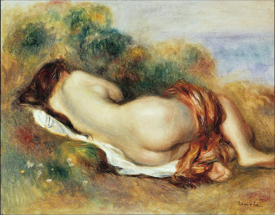 Nackte Frauen liegend - Pierre-Auguste Renoir