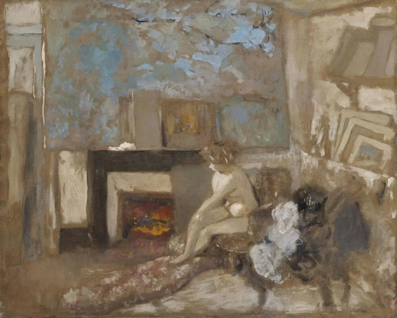 Nu dans l'appartement de la rue Truffaut - Édouard Vuillard