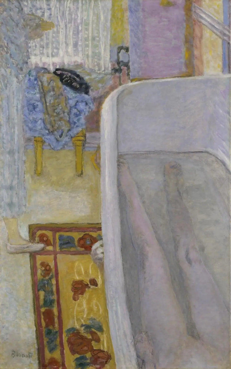 Nackt in der Badewanne - Pierre Bonnard