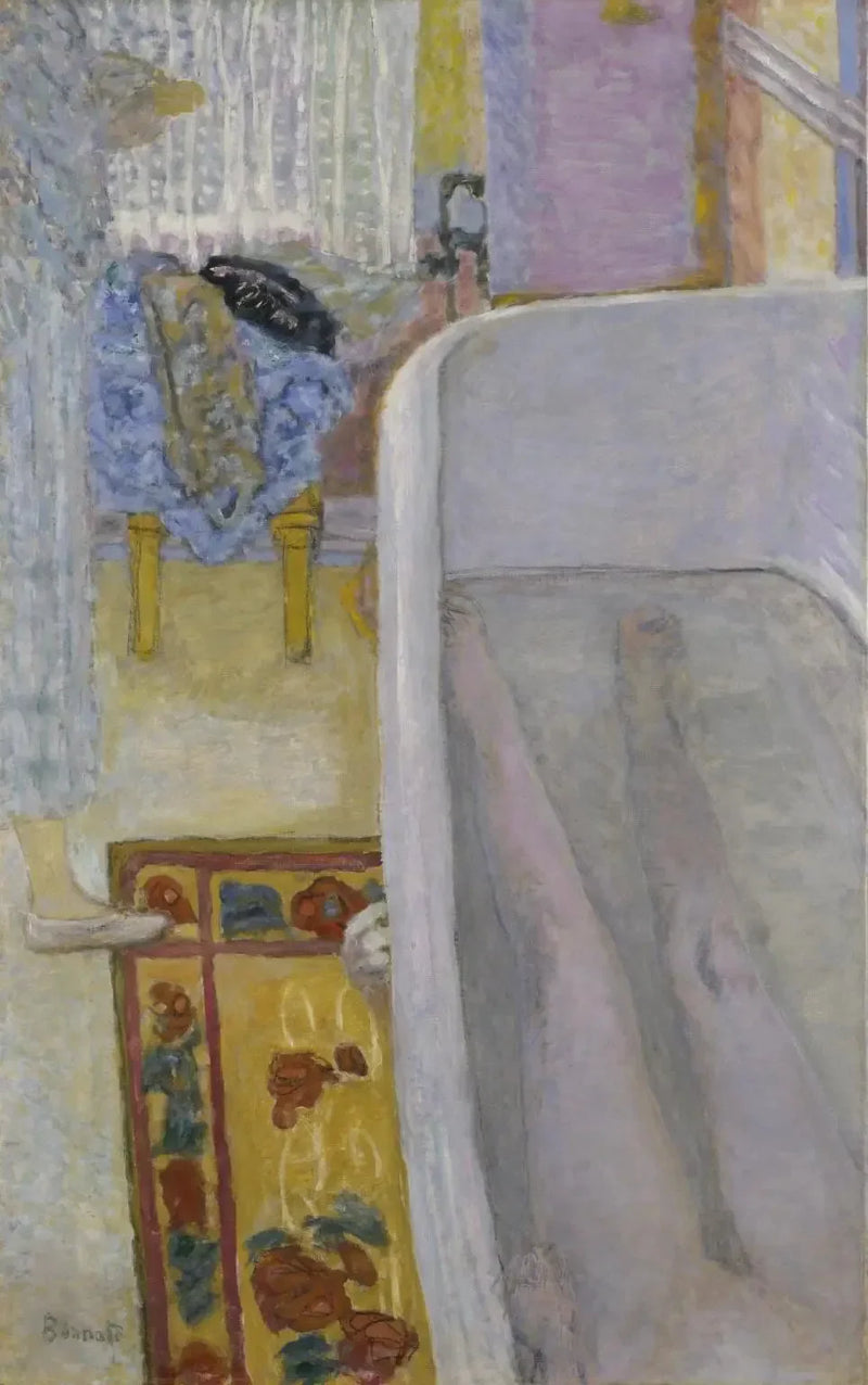Nackt in der Badewanne - Pierre Bonnard