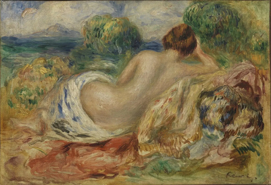 Nackt in einer Landschaft - Pierre-Auguste Renoir