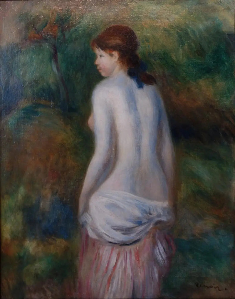 Nackt in einer Landschaft - Pierre-Auguste Renoir