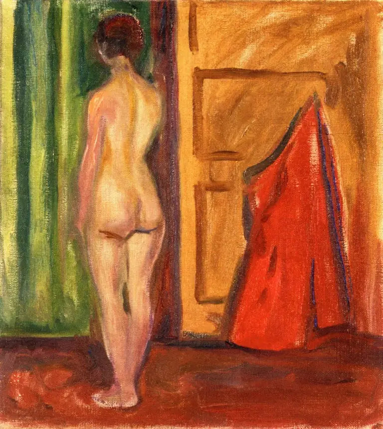 Rückenakt - Edvard Munch