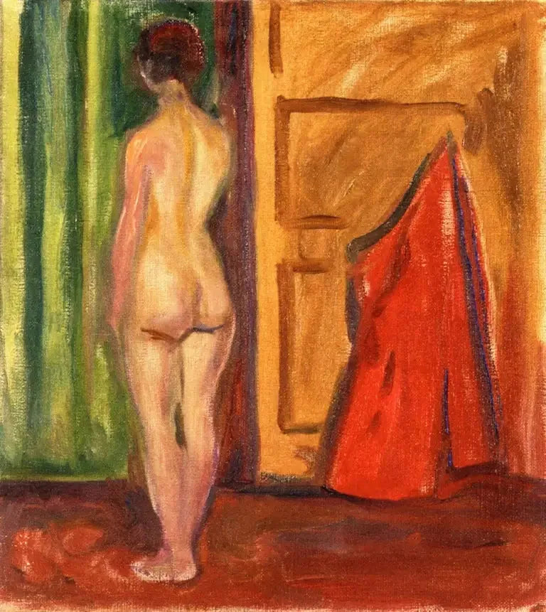 Rückenakt - Edvard Munch