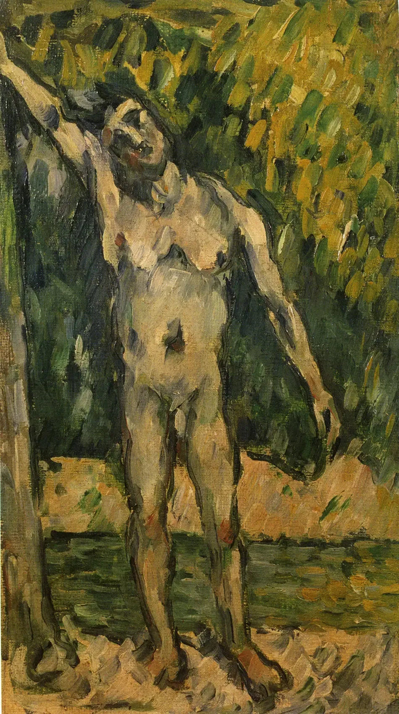 Junger Badender - Paul Cézanne