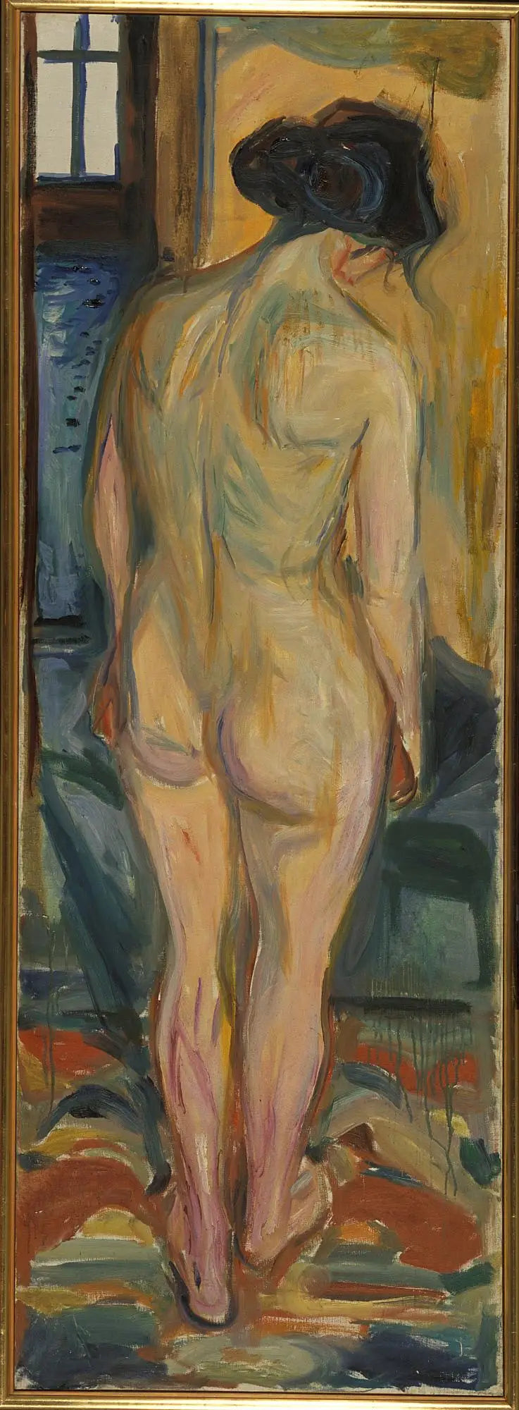 Stehender Akt - Edvard Munch
