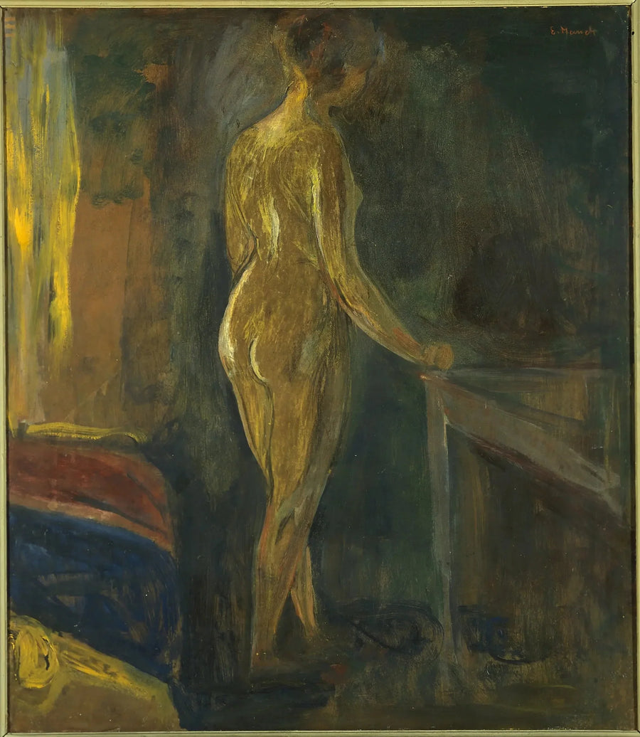 Stehender Akt - Edvard Munch