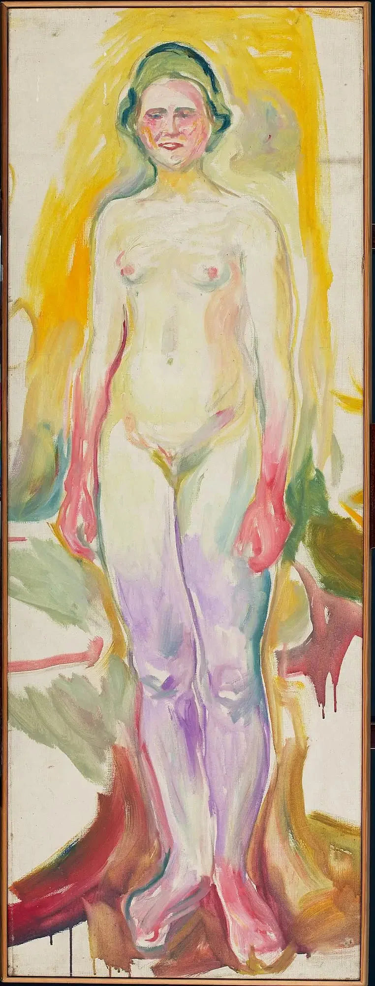 Stehender Akt - Edvard Munch