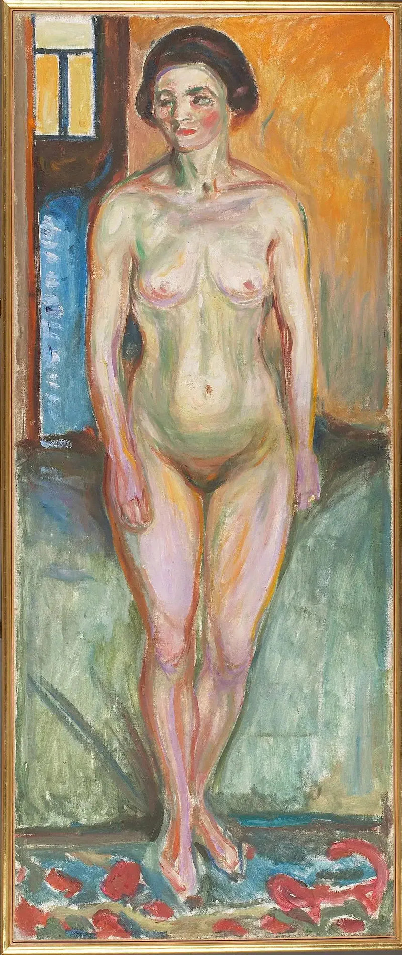 Stehender Akt - Edvard Munch