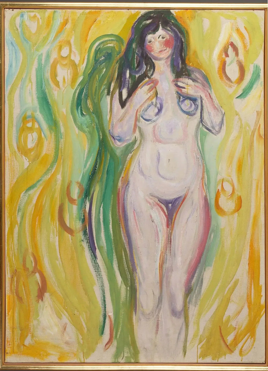 Stehender Akt - Edvard Munch