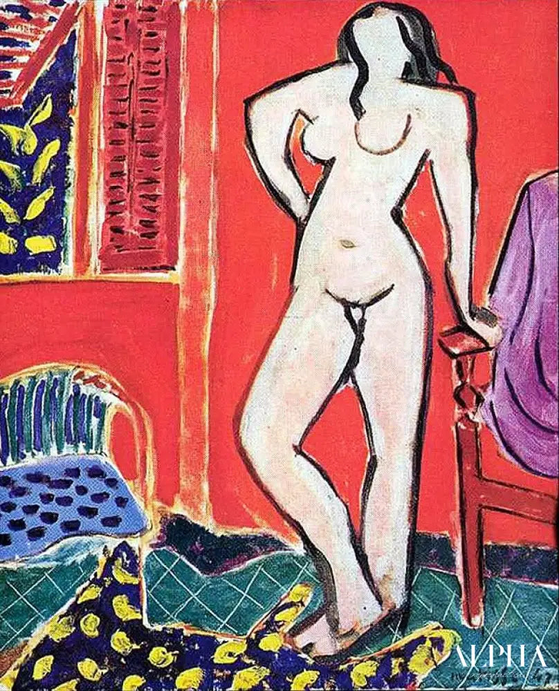 Nu debout - Matisse - Reproductions de tableaux et peintures haut de gamme