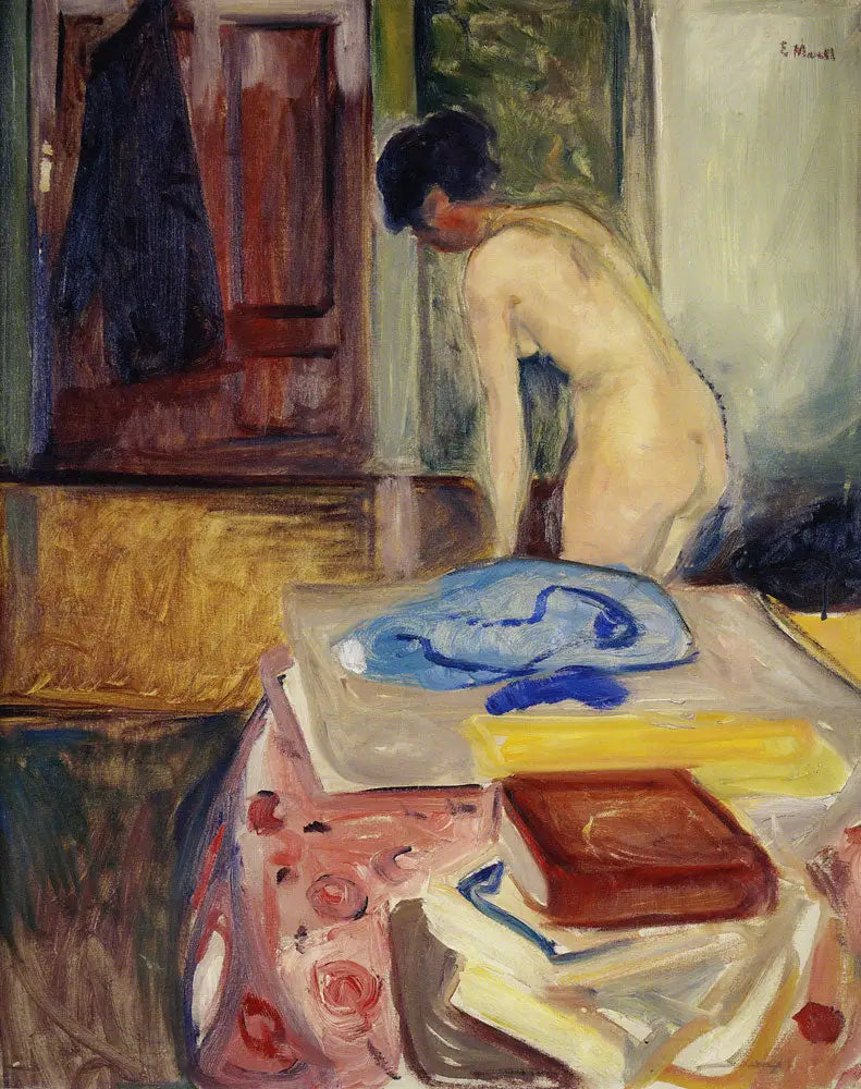 Nur drinnen - Edvard Munch