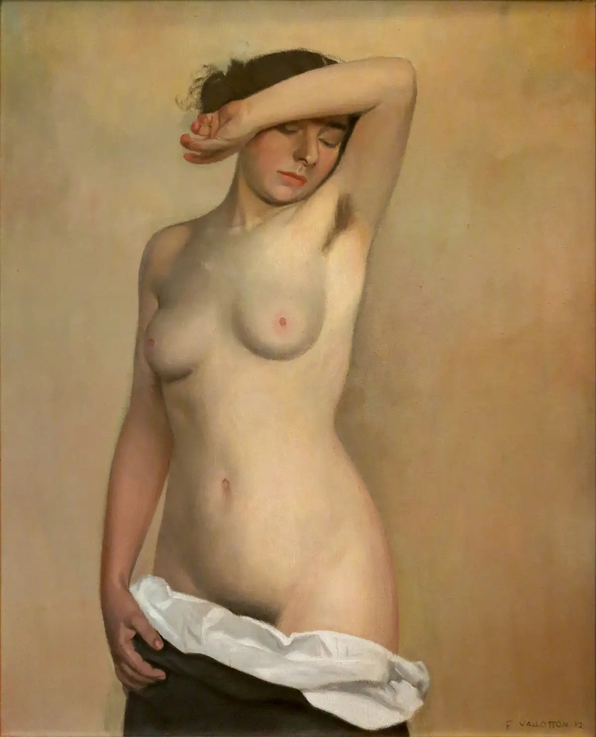 Nu - Félix Vallotton image 1 reproduction artisanale de tableau