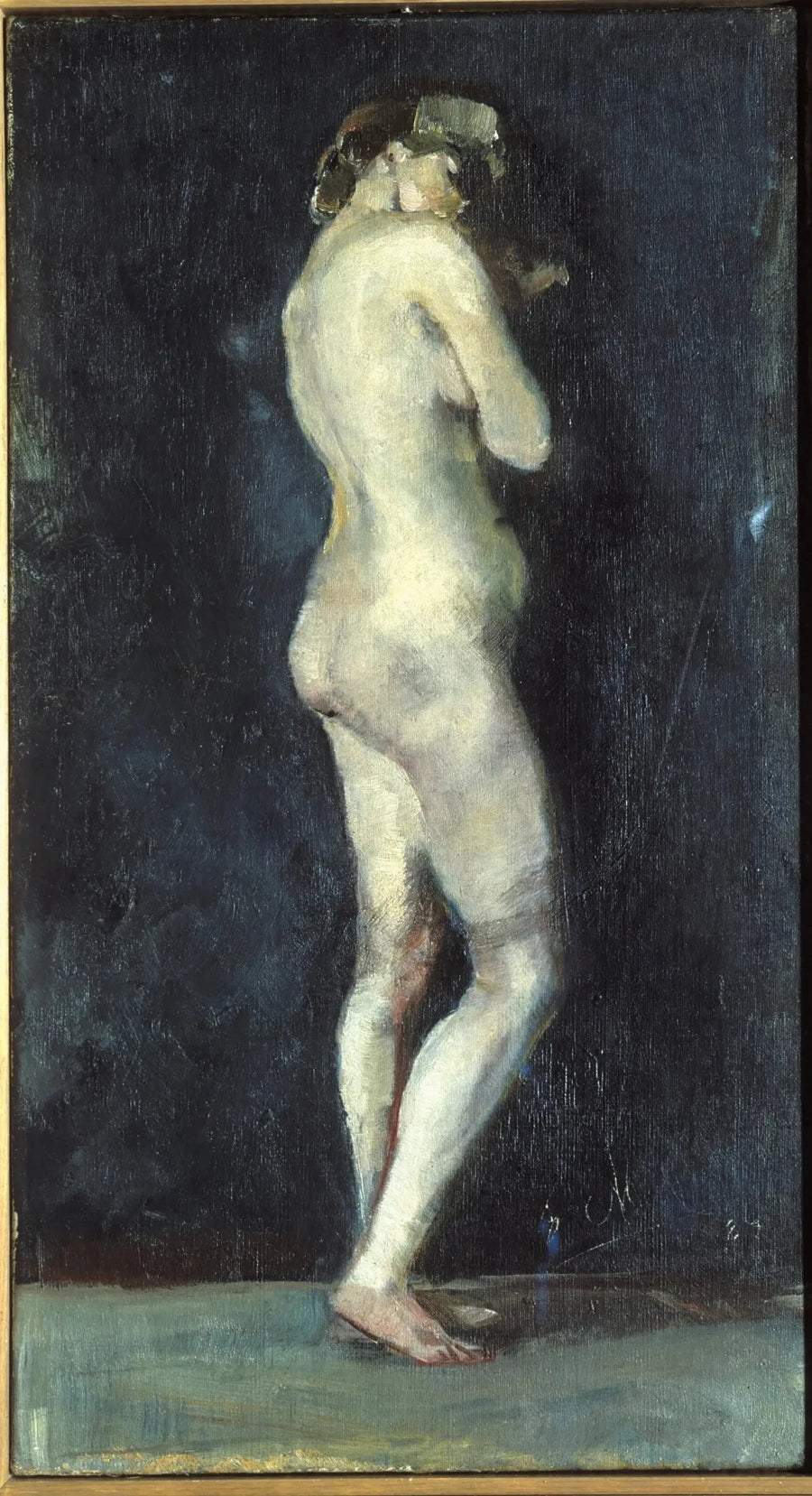 Stehender weiblicher Akt - Edvard Munch