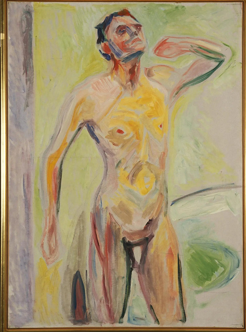 Männlicher Akt - Edvard Munch