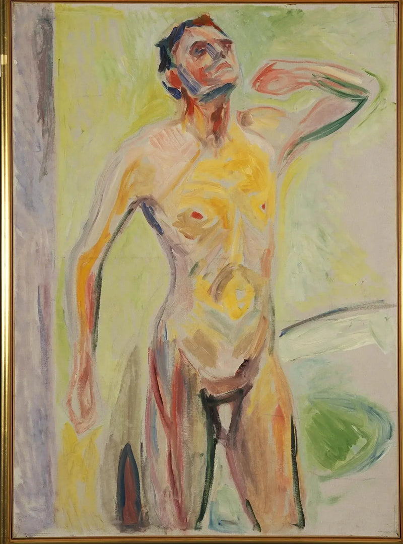 Männlicher Akt - Edvard Munch