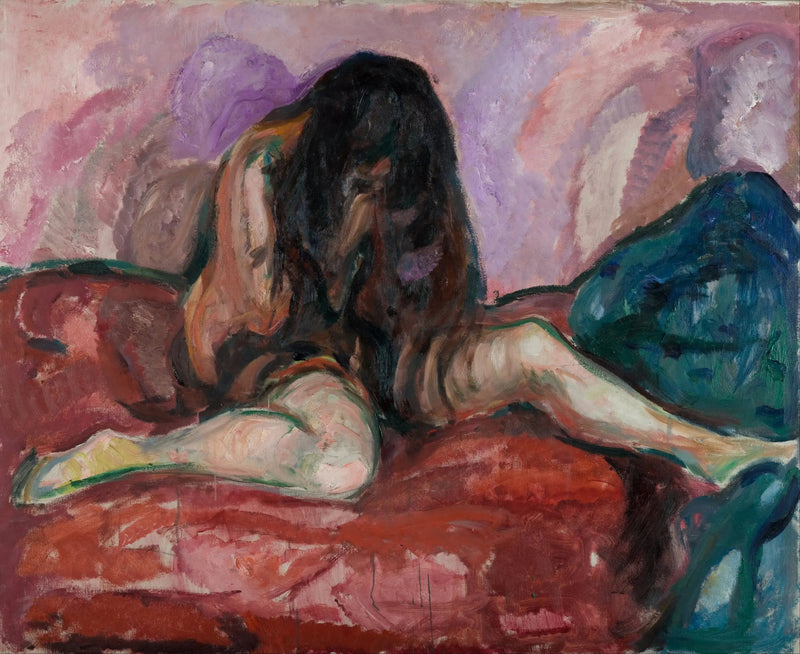 Der weinende Neue - Edvard Munch