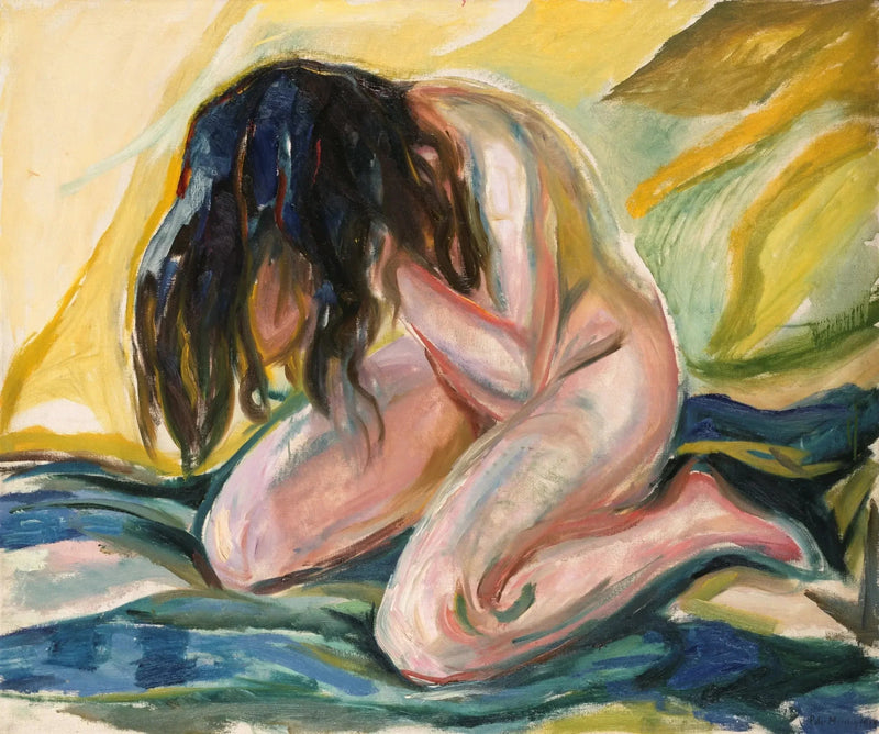 Der weinende Neue - Edvard Munch