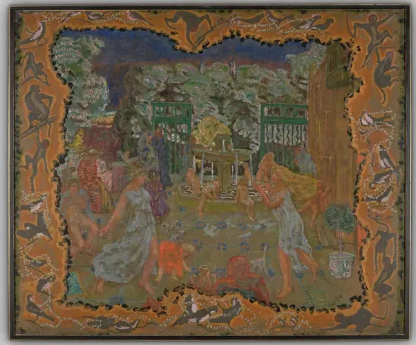Nackte Rose, schattierter Kopf - Pierre Bonnard