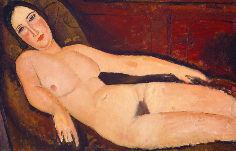 Nu auf einem Sofa - Amedeo Modigliani