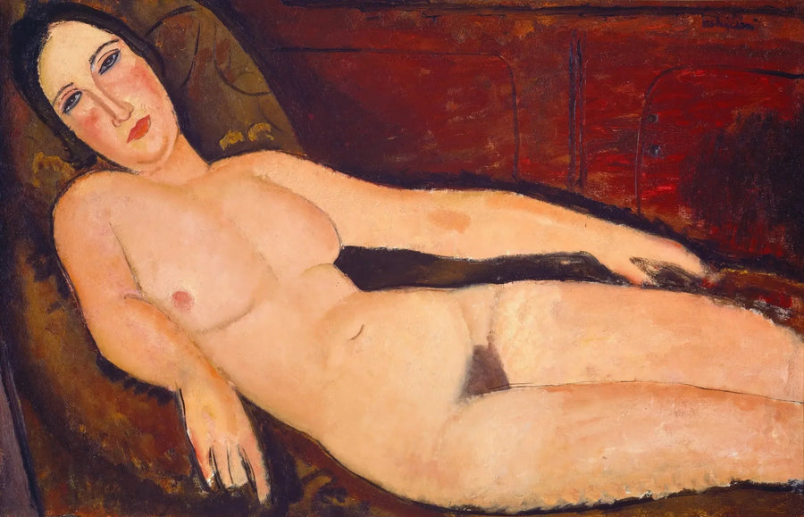 Nu auf einem Sofa - Amedeo Modigliani
