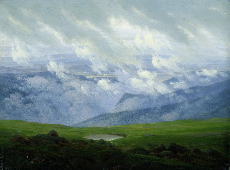 Bewegte Wolken - Caspar David Friedrich