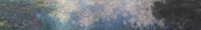 Die Seerosen: Die Wolken - Claude Monet