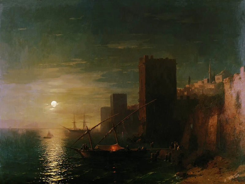 Nacht in Konstantinopel - Ivan Aïvazovski