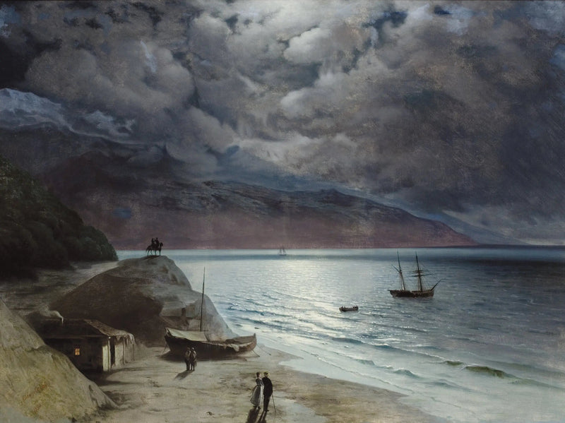 Nacht in Gurzof - Ivan Aïvazovski
