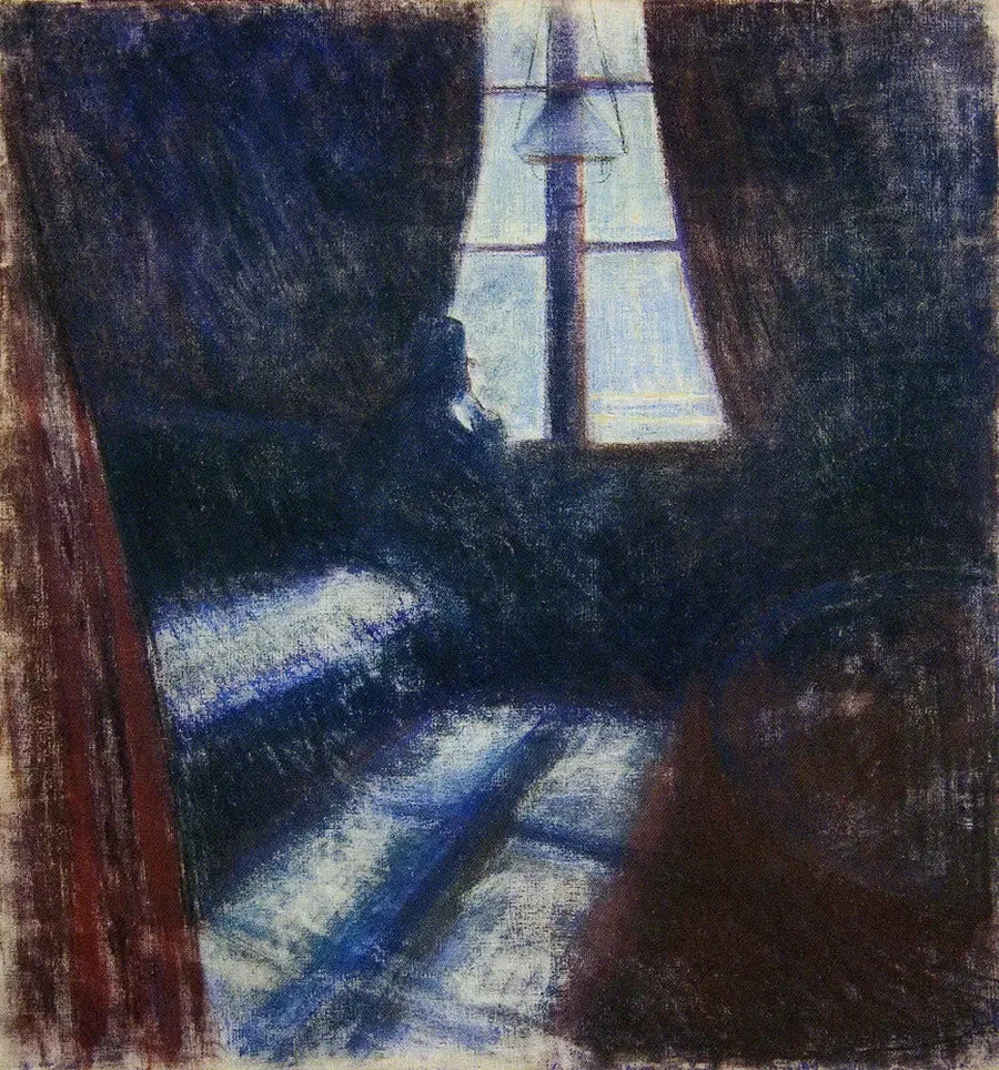 Nacht in Saint-Cloud - Edvard Munch